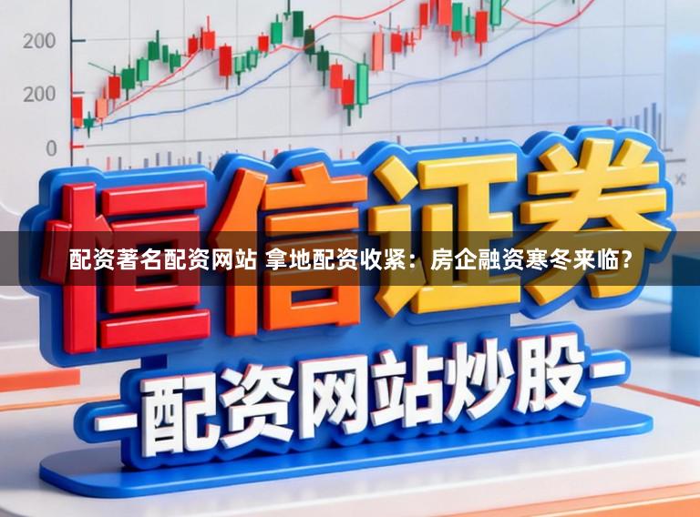 配资著名配资网站 拿地配资收紧：房企融资寒冬来临？