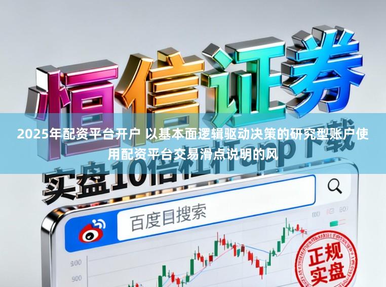 2025年配资平台开户 以基本面逻辑驱动决策的研究型账户使用配资平台交易滑点说明的风