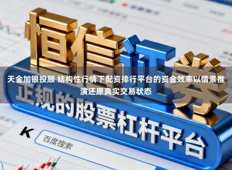 天金加银投顾 结构性行情下配资排行平台的资金效率以情景推演还原真实交易状态