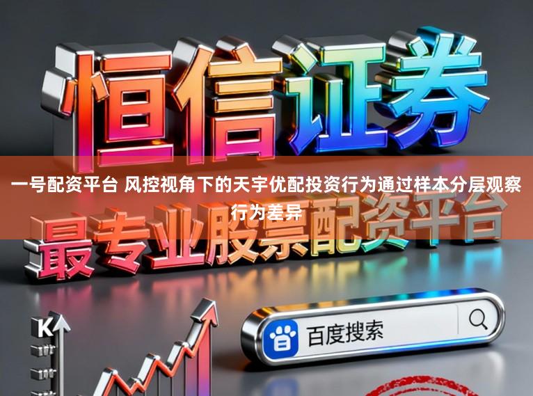 一号配资平台 风控视角下的天宇优配投资行为通过样本分层观察行为差异