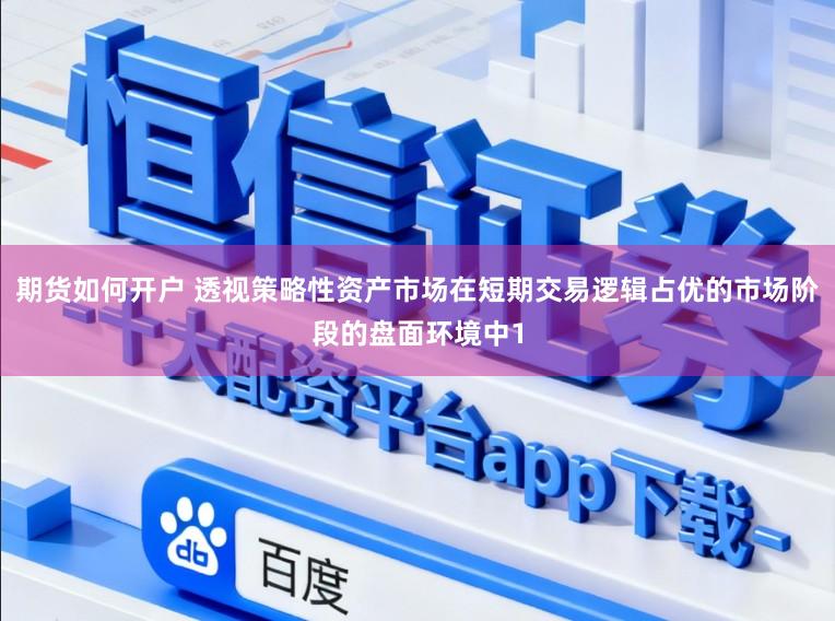 期货如何开户 透视策略性资产市场在短期交易逻辑占优的市场阶段的盘面环境中1
