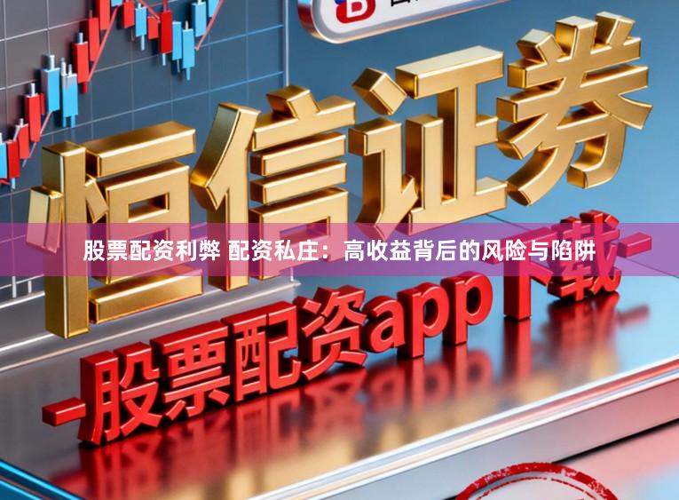 股票配资利弊 配资私庄:高收益背后的风险与陷阱